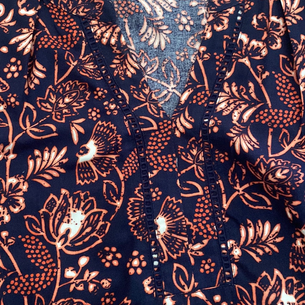 Cute Batik print tunic top/bathing suit cover-up